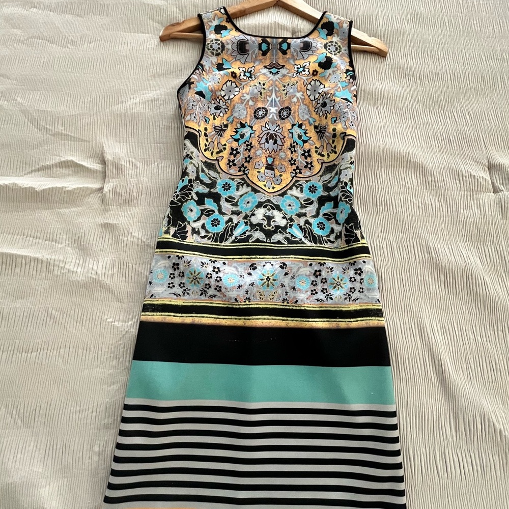 Clover Canyon Multicolor Patterned Midi Dress - Size XS